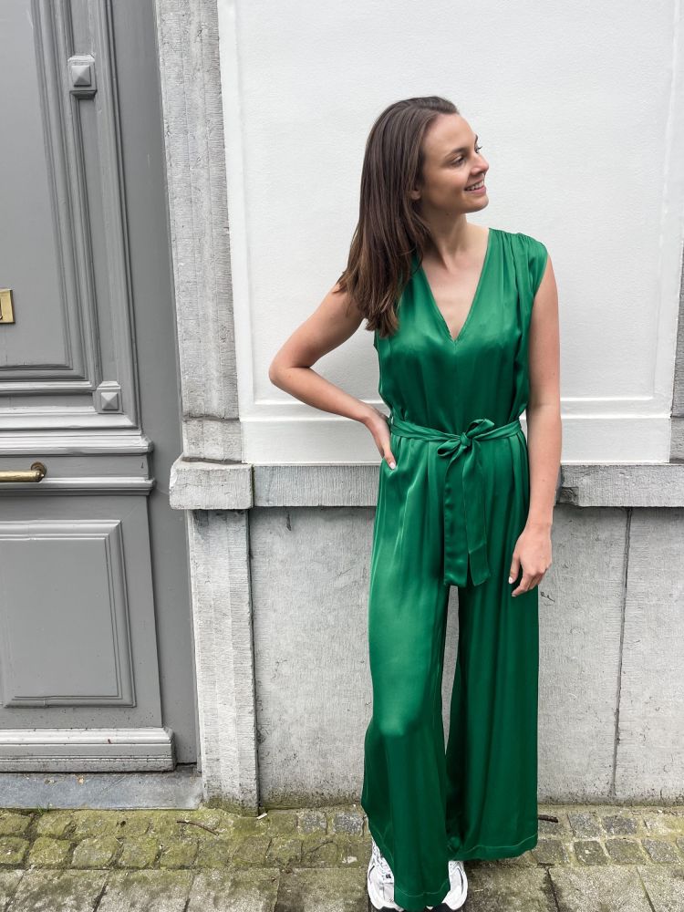 Frnch  CADIA JUMPSUIT GREEN Groen