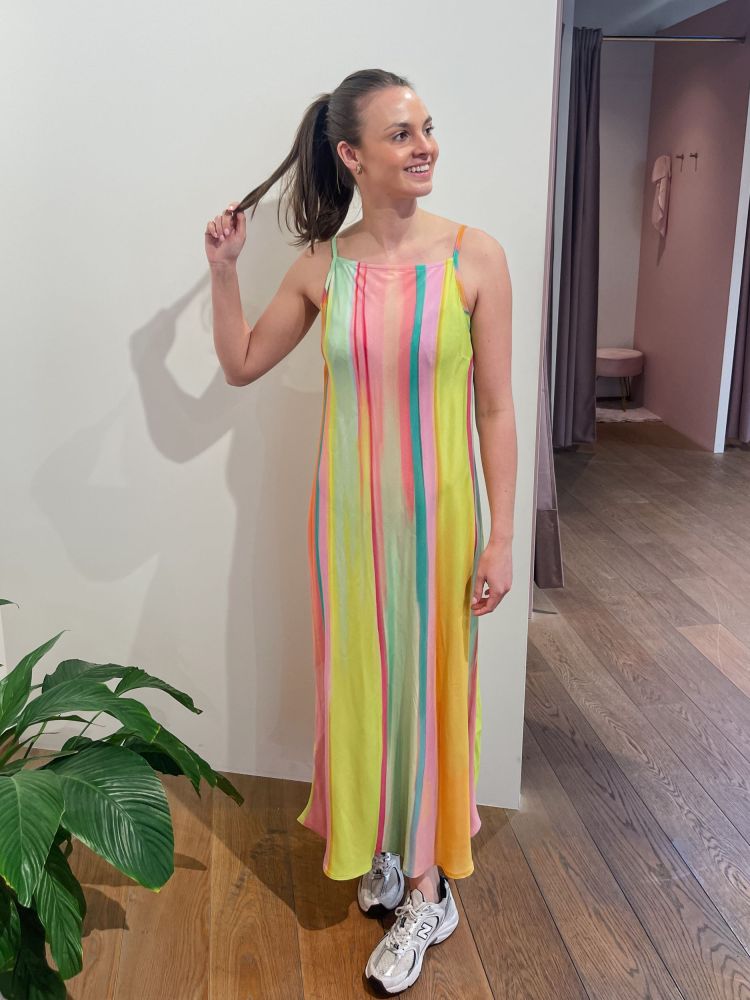 Frnch  CIKA DRESS RAINBOW Multi Color